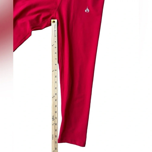 Ryderwear | NKD High Waisted Legging in Cherry Red, Women’s Size Medium - Picture 5 of 5